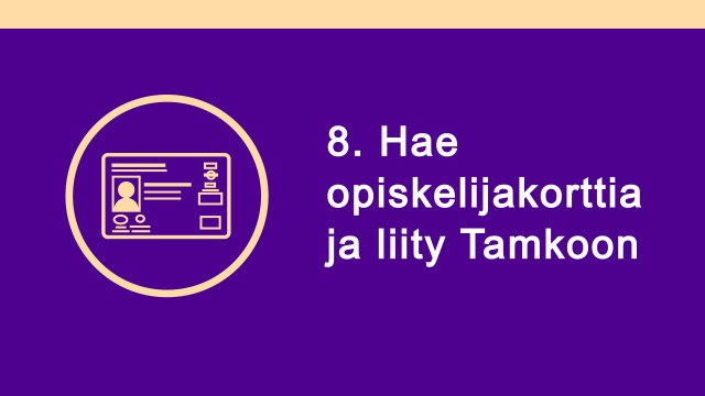 Uudelle YAMK-opiskelijalle | Tampereen korkeakouluyhteisö