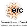 European Research Council logo.