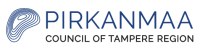 vasemmalla logo ja oikealla teksti "Pirkanmaa council of Tampere region"