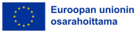 EU-lippulogo ja teksti Euroopan unionin osarahoittama.