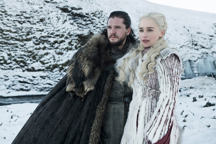 Jon Snow ja Daenerys Targaryen