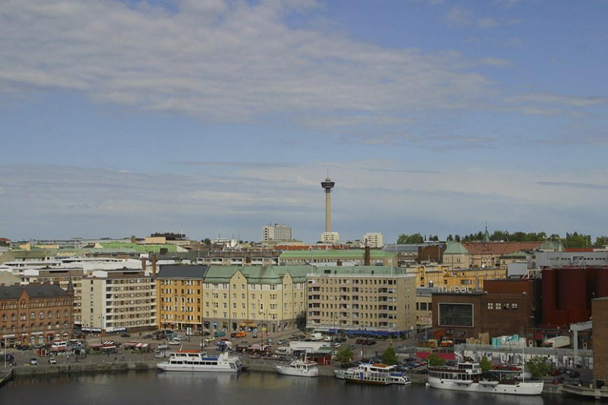 kaupunkinäkymä Tampereelta