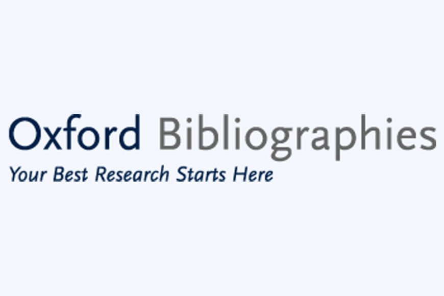 Oxford Bibliographies 
