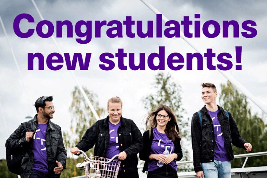 Congratulations new students!