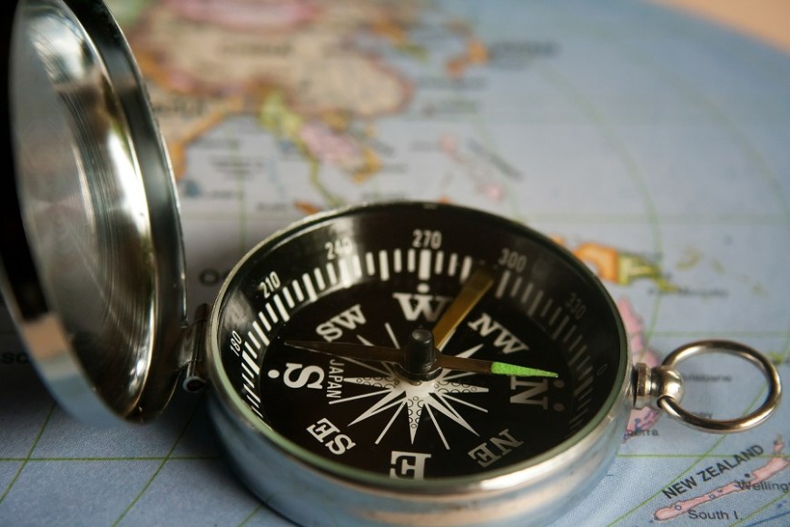 Kompassi ja kartta