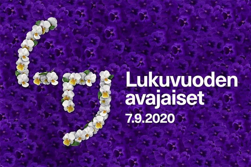 viitekuvassa tuni-logo ja teksti Lukuvuoden avajaiset 7.9.2020