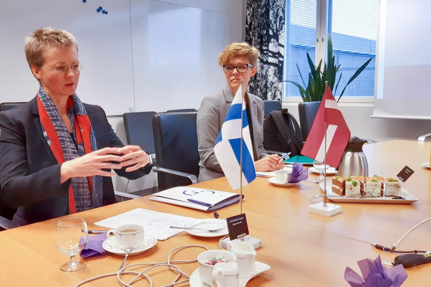 Latvian Ambassador visit Tampere Universities