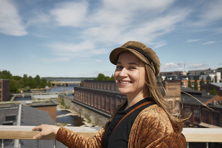 A student in Tampere.