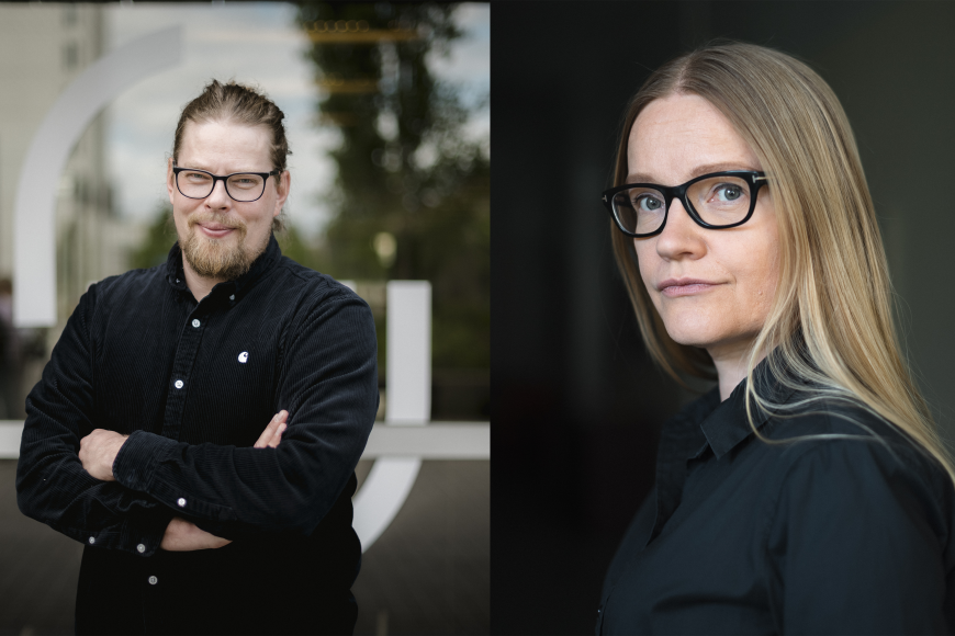 Johanna Vehkoo ja Hannu Kivimäki