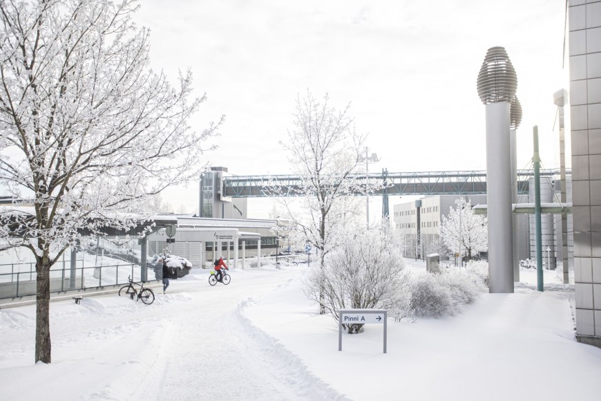 Picture of the Tampere University campus