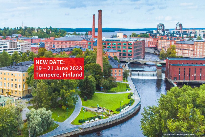 New date: 19-21 June 2023, Tampere, Finland