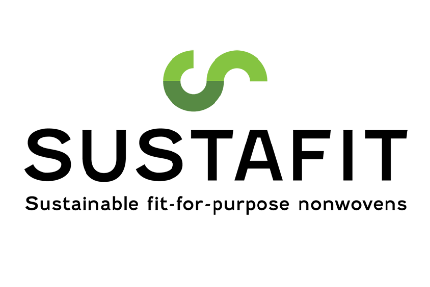 SUSTAFIT - Sustainable fit-for-purpose nonwovens -projektin logo.