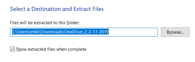 OneDrive-synkronointiohjelma synkronoi tiedostot ja tiedostokirjaston kuvake muuttuu vihreäksi, kun on valmista.