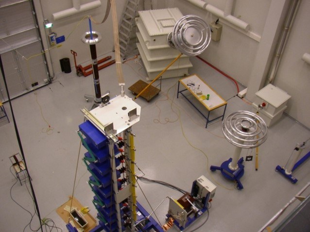 Figure 2 TAU High Voltage test hall