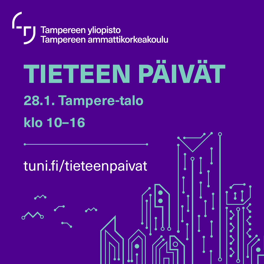 Tieteen päivien teemana on Alku – tervetuloa tieteellisten alkujen pariin  Tampere-taloon lauantaina  | Tampereen korkeakouluyhteisö