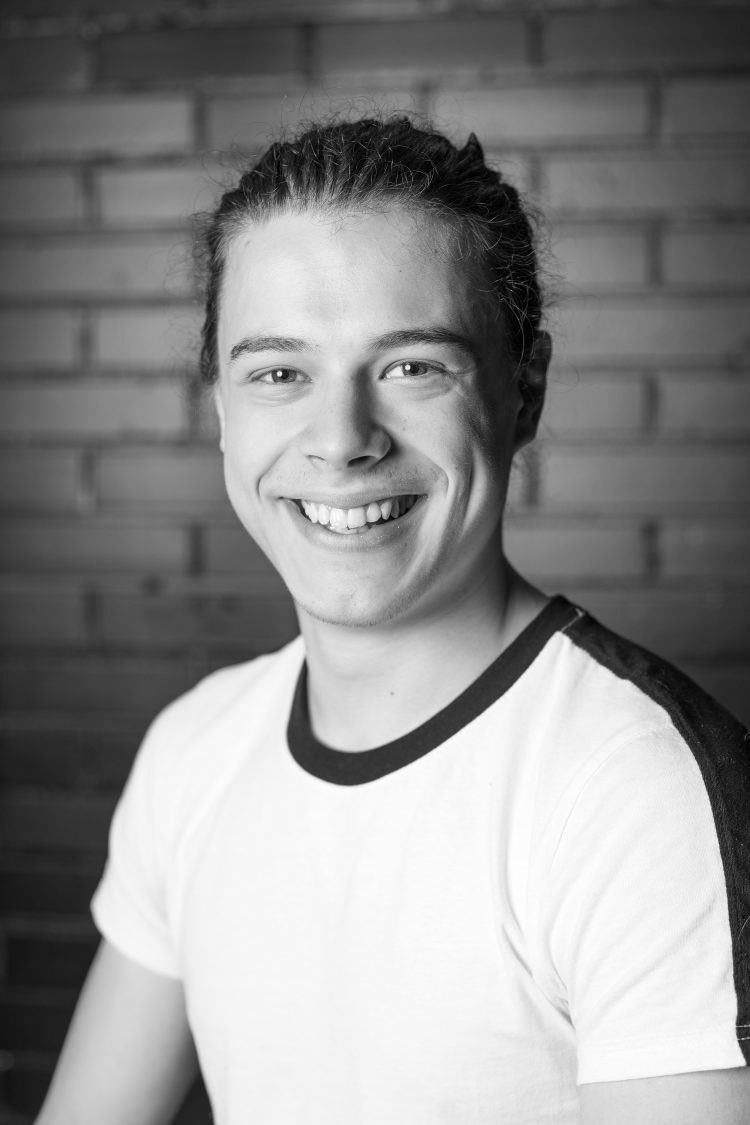 Eero-Heikki Puustinen, Nätyn opiskelija 2019-2024, mustavalkoinen kuva