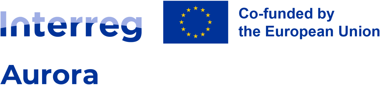 EU/Interreg Aurora logos