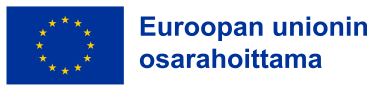 Logo, Euroopan unionin osarahoittama.