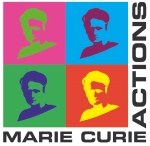 Logo of the Marie Curie Actions funding.