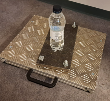 Pallet weight measurement