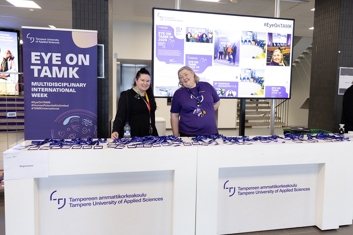 Eye on TAMK reception