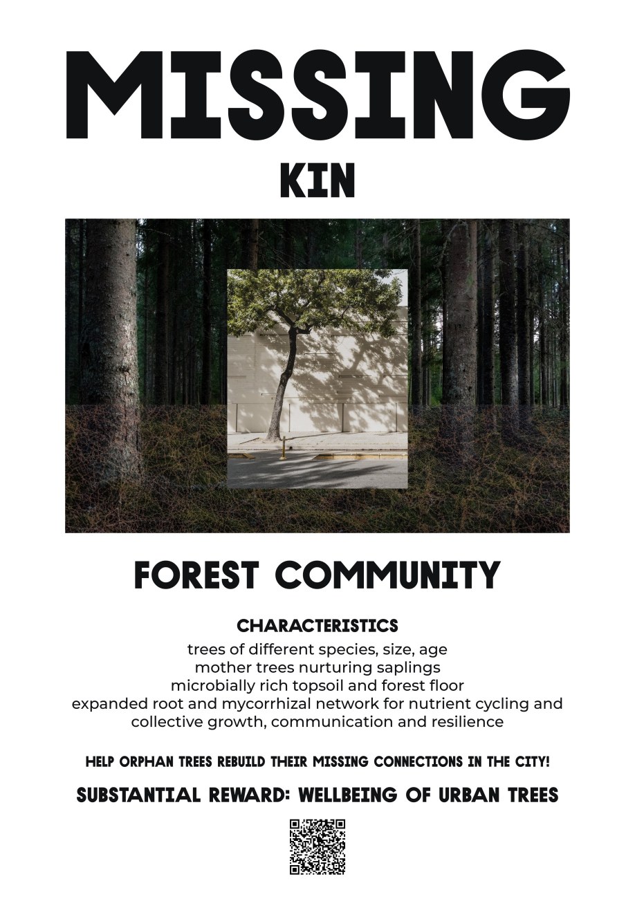 Orphan tree art poster