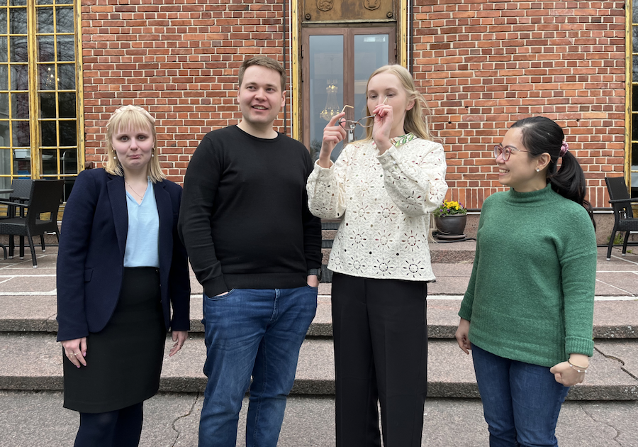 Polymer chemistry group at the SUSBIO seminar in May 2025