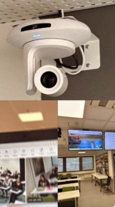 Monipaikkaisuusharjoituksia. Kuva: Hanna-Leena Ristimäki.