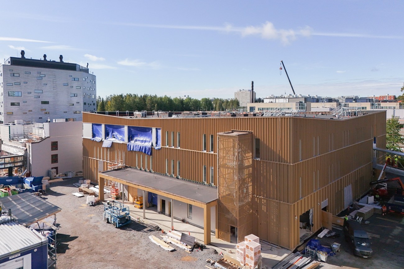 Sähkötalon uudisrakennus Noodi.