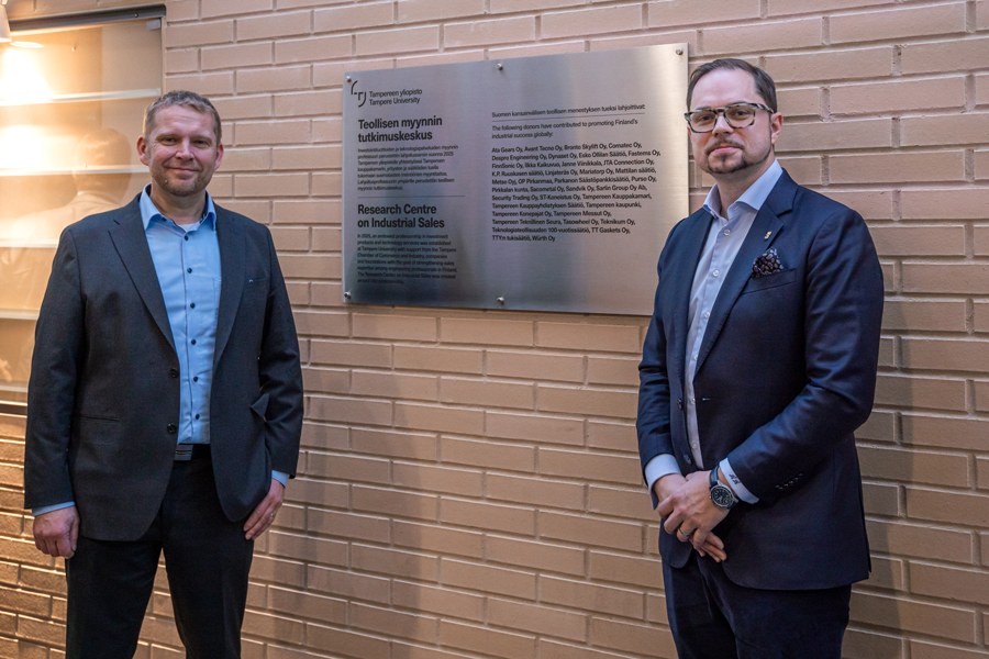 Janne Viinikkala ja Aleksi Arpiainen.