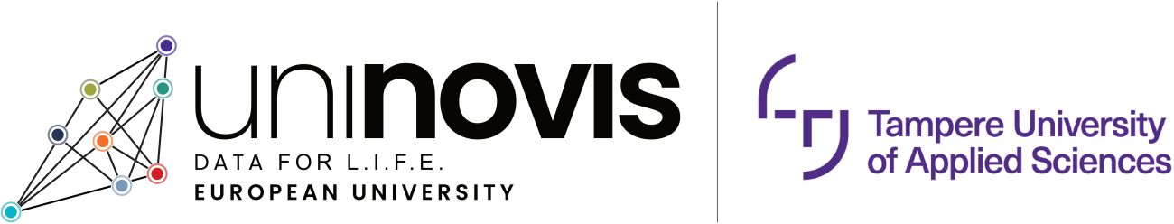 Uninovis ja TAMK yhdistelmälogo