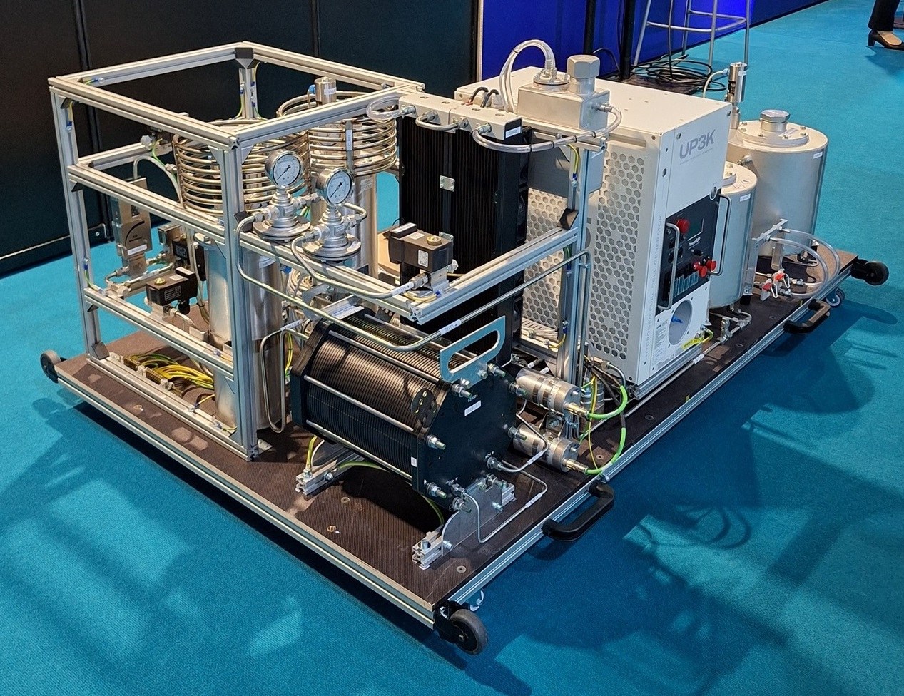 Vetylaitteisto esillä H2Summit-tapahtumassa tammikuussa 2026