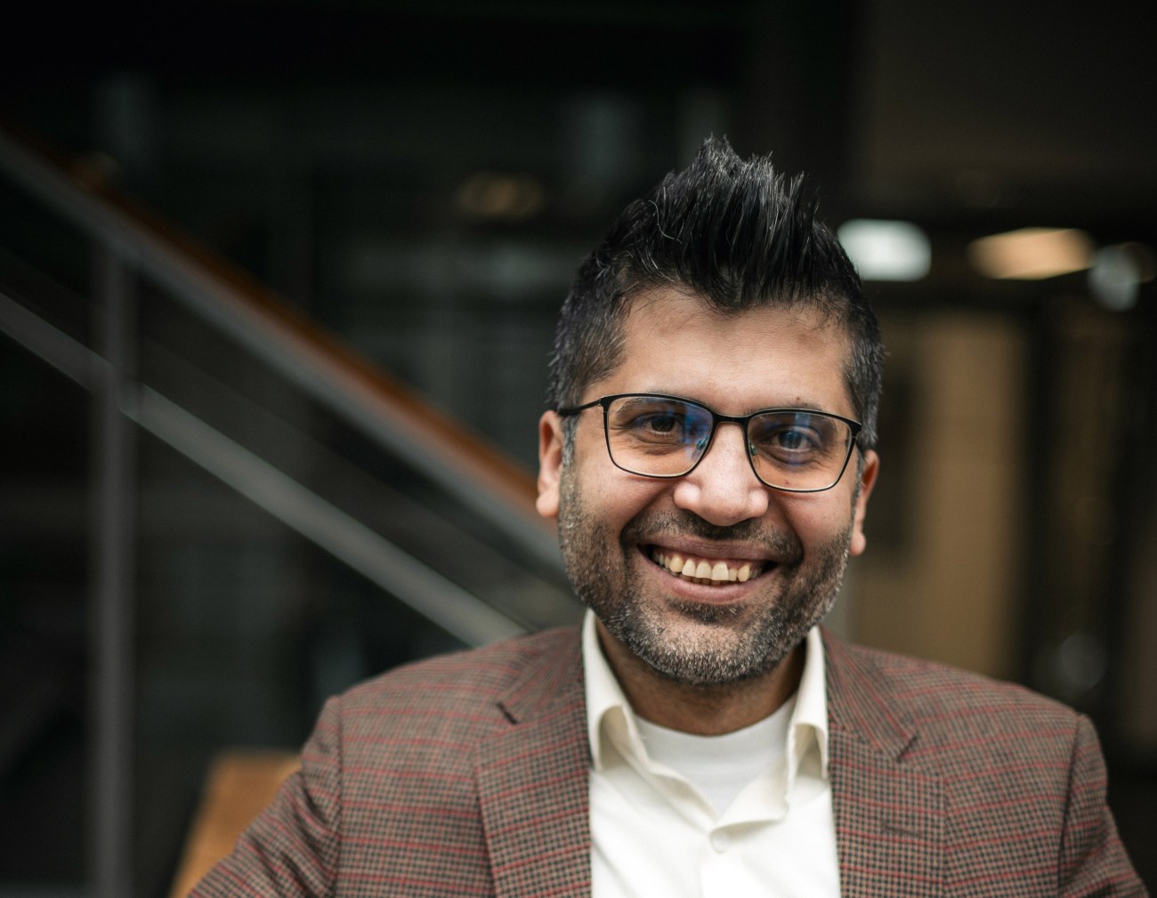 Fahad Sohrab in Tietotalo, Hervanta Campus