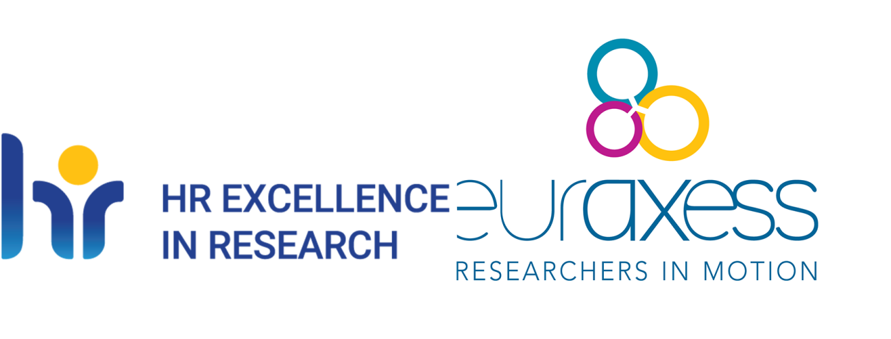 HR Excellence in Reserach and EURAXESS logos