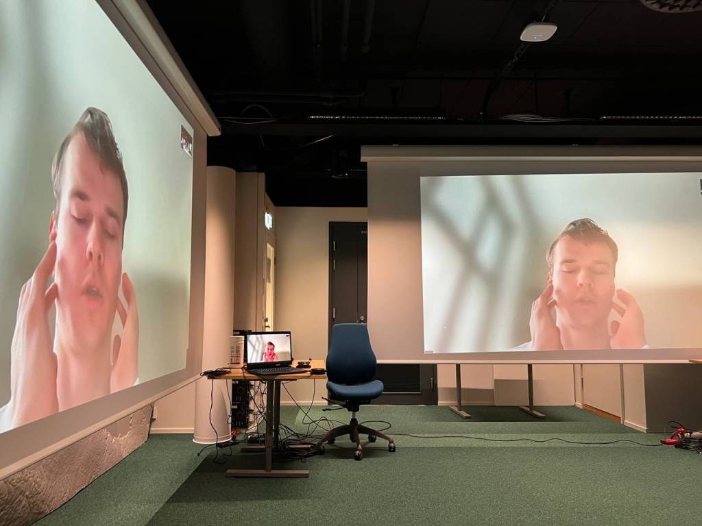 kuva Samuel Kujalan tutkimusesittelystä