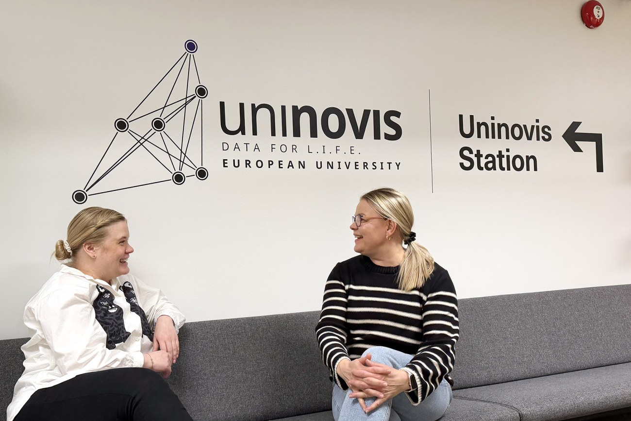 Tiina Ceder ja Marjut Murtosaari.