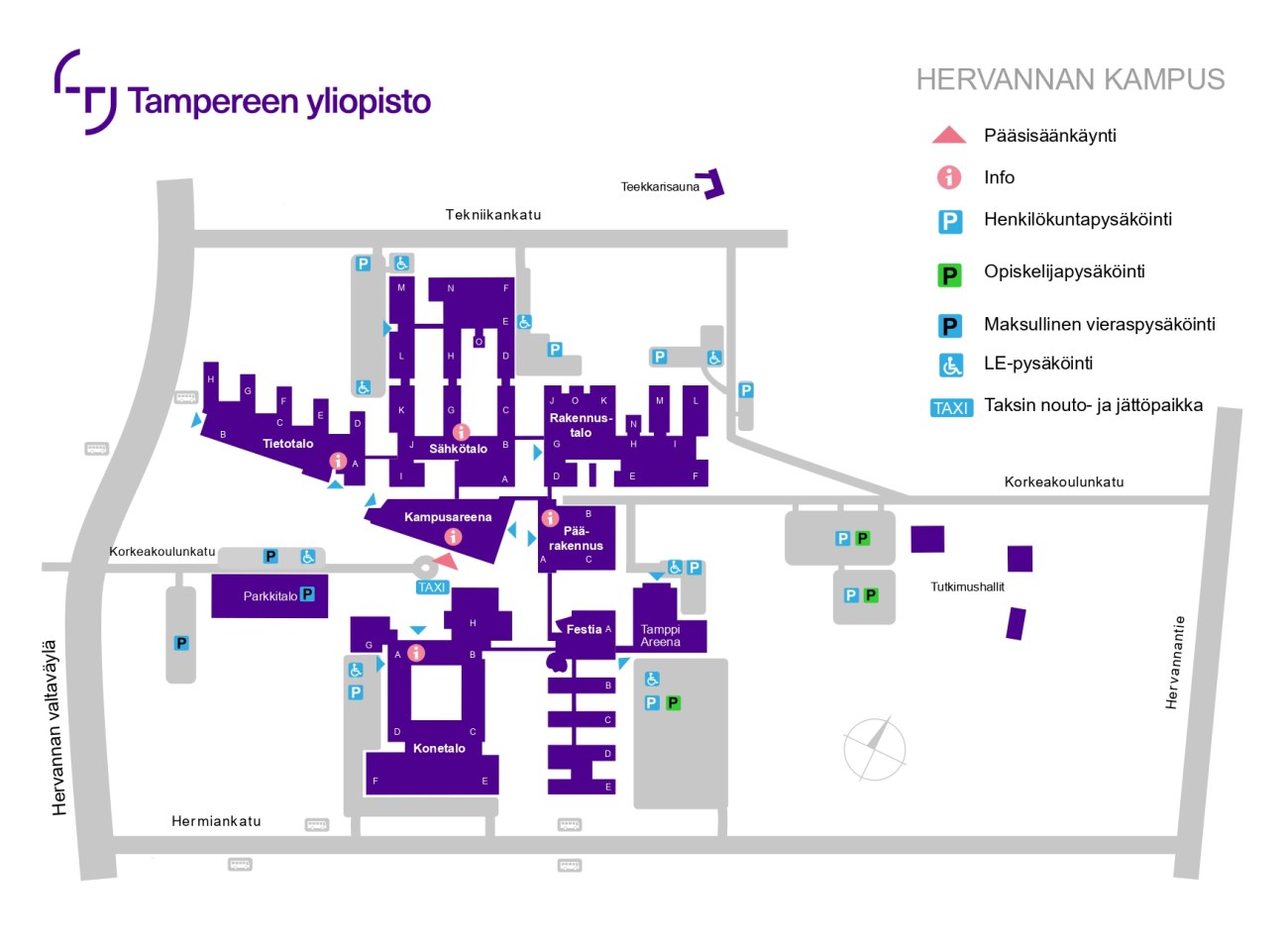 Hervanta pysäköinti