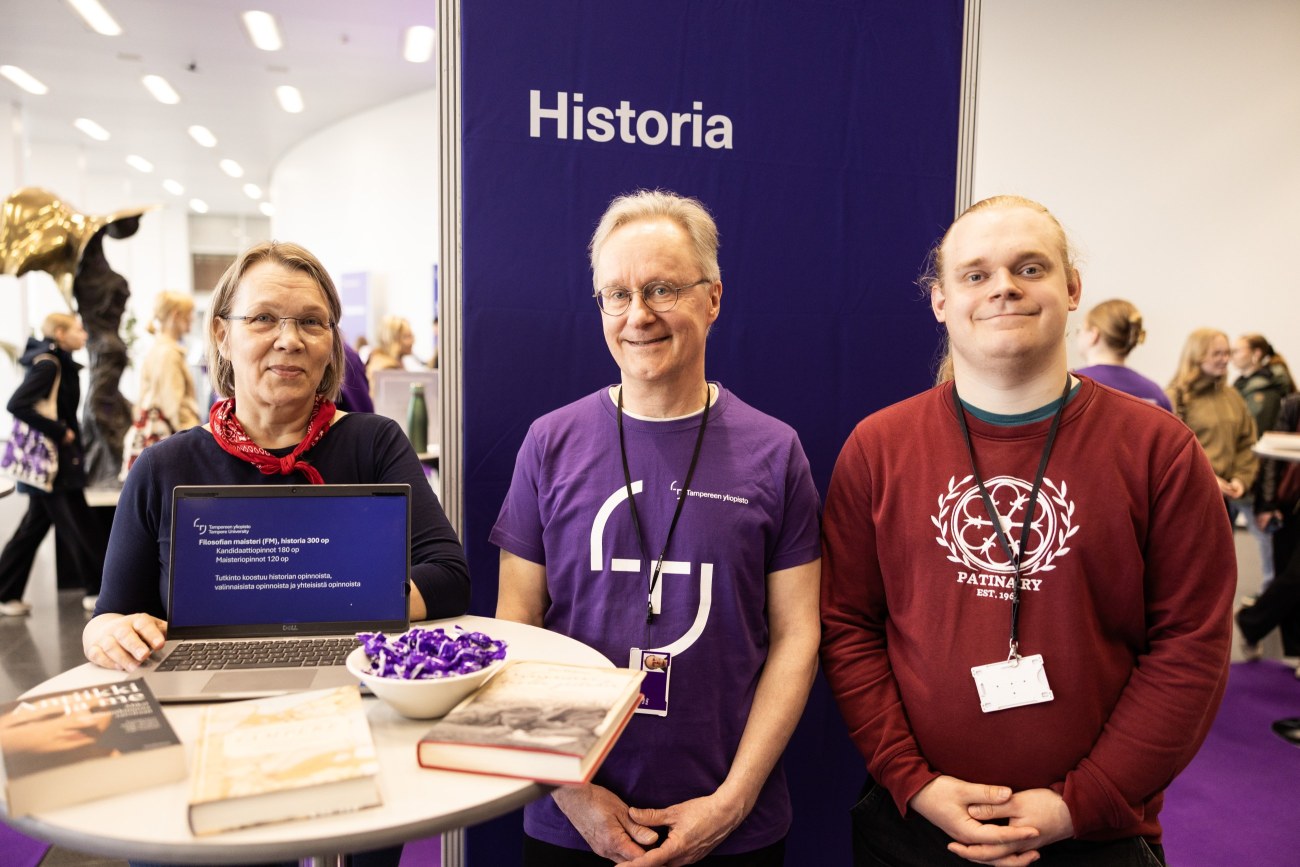 Historian ständi Jatkoon! 2026