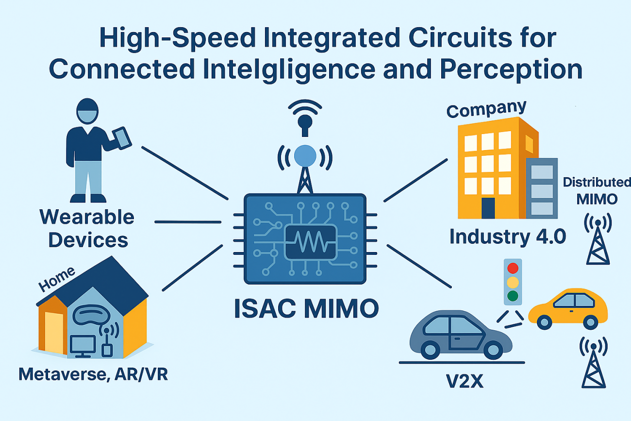 High-Speed Integrated Circuit for Connected Communication, Intelligence, and Perception