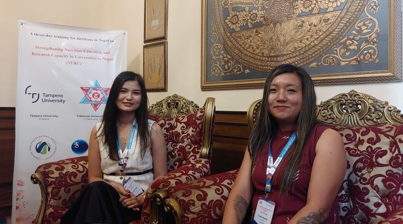 Rojee and Priyanka
