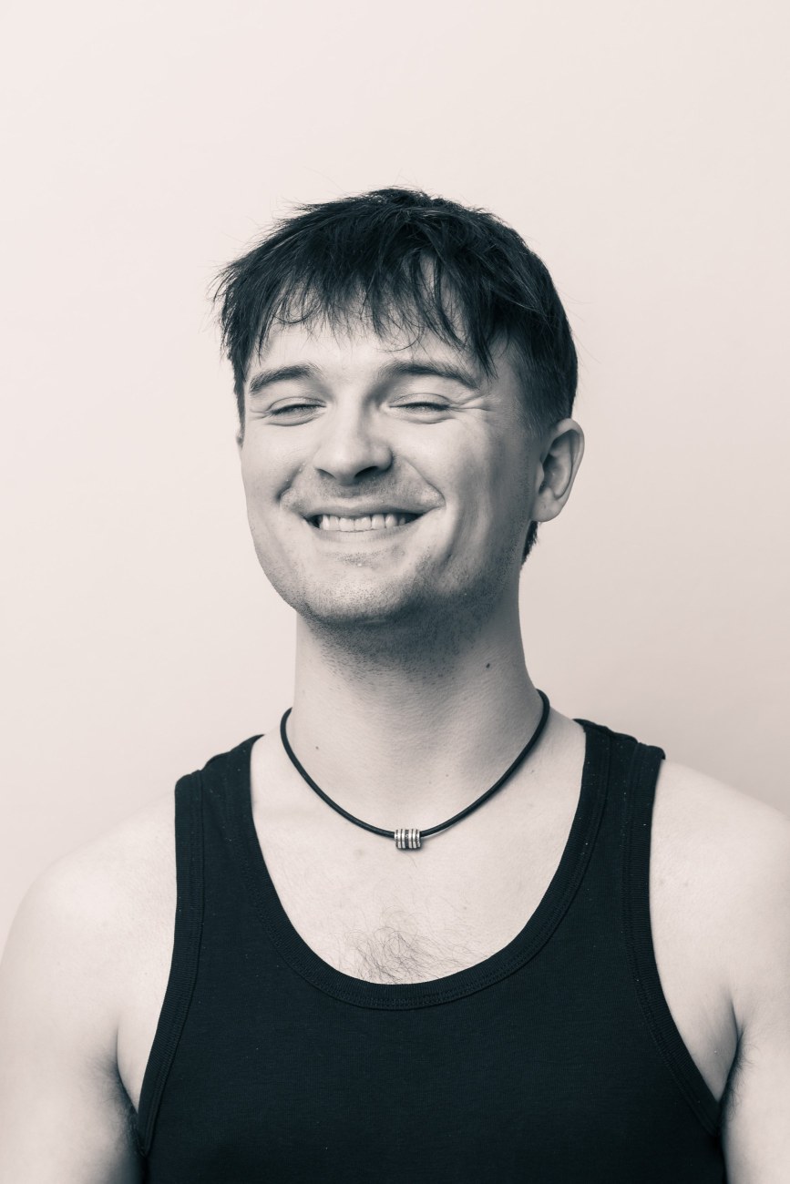 Kuvassa opiskelija Teemu Kalliokoski