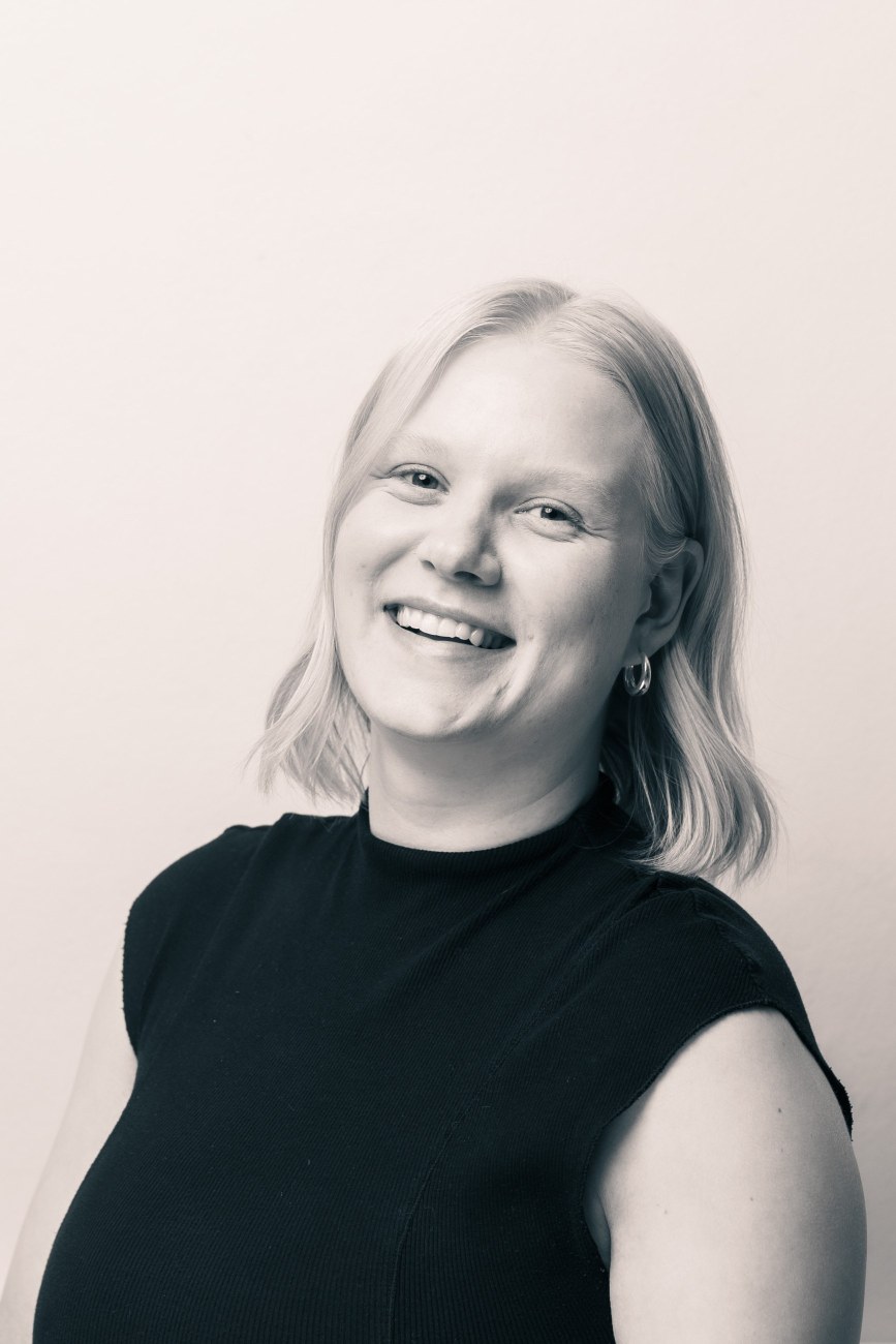 Kuvassa opiskelija Laura Tyyskä