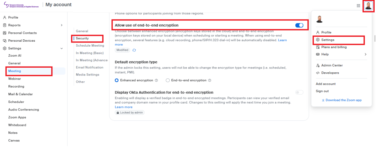 Zoom end-to-end encryption