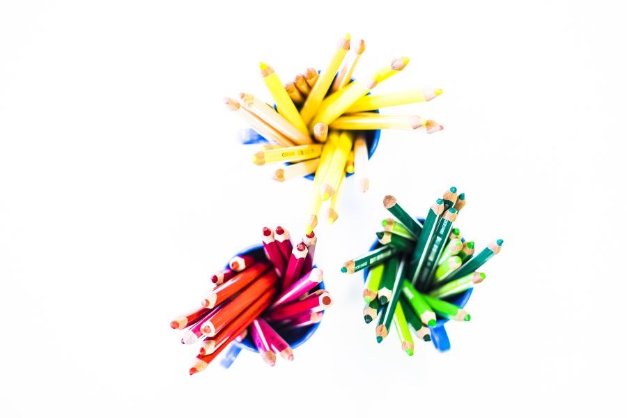 colour pencils