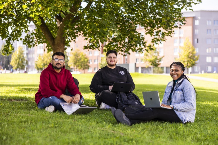 Student life scene at Tampere University.